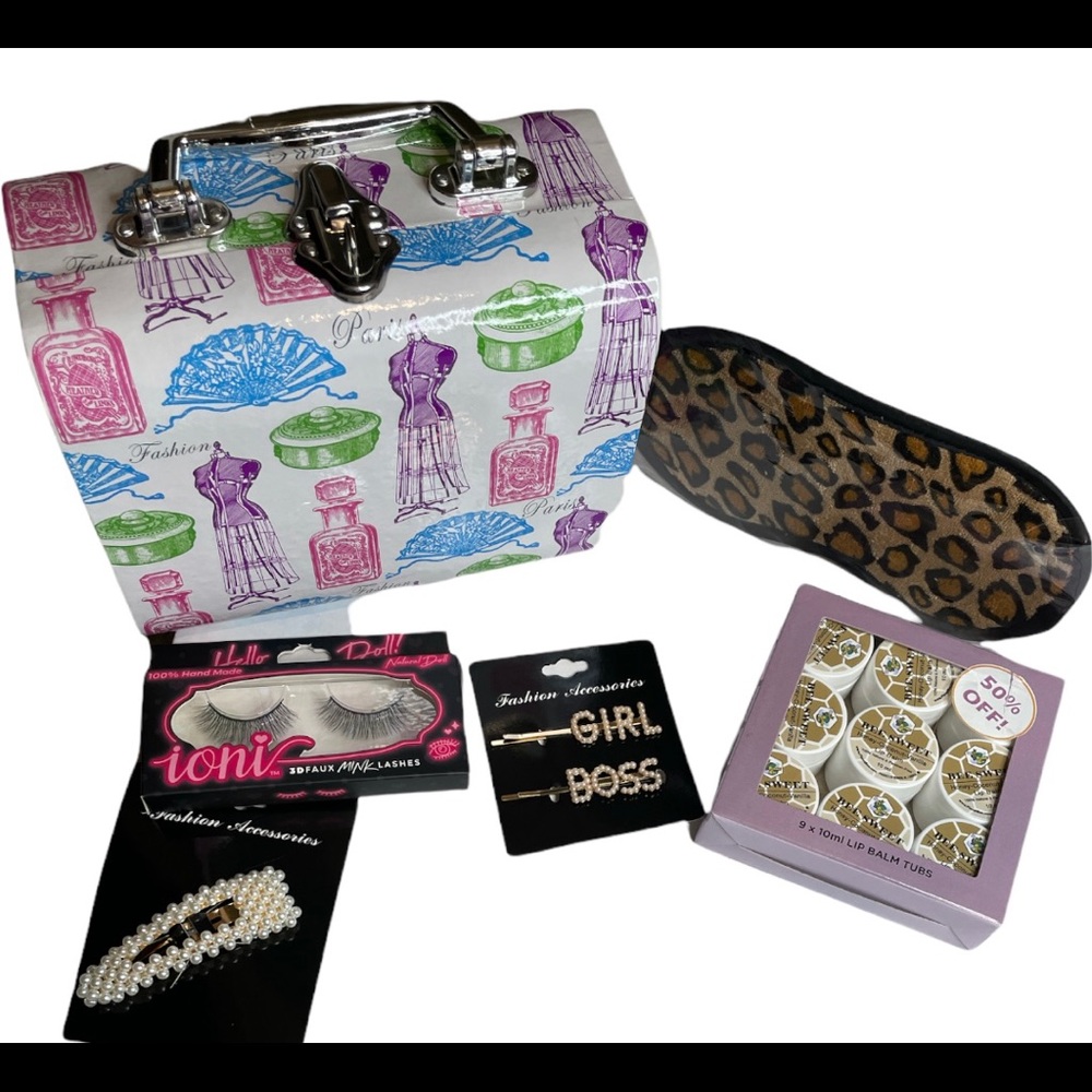 Girl suitcase package